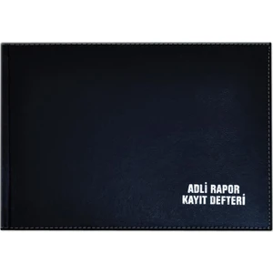Adli Rapor Kayıt Defteri 100 Yaprak