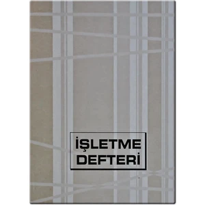 İşletme Defteri 48 Yaprak - 20x28 cm Kromo