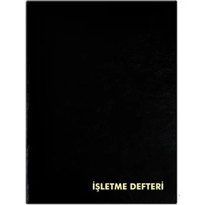 İşletme Defteri 72 Yaprak - 25x35 cm Ciltli