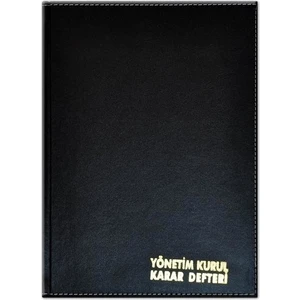 Yönetim Kurulu Karar Defteri 96 Yaprak 24x32 cm