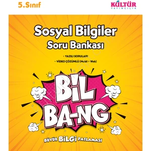 Kültür Yayıncılık Bil-Bang 5. Sınıf Sosyal Bilgiler Soru Bankası