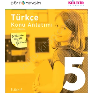Kültür Yayıncılık 5.Sınıf Türkçe Konu Anlatımı