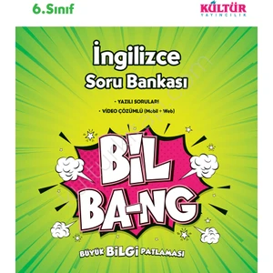 Kültür Yayıncılık Bil-Bang 6.Sınıf İngilizce Soru Bankası