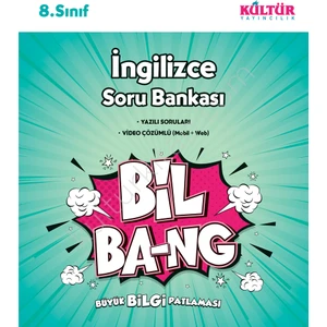 Kültür Yayıncılık Bil-Bang 8.Sınıf İngilizce Soru Bankası