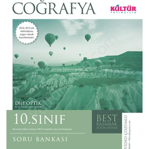 Kültür Yayıncılık Best 10. Sınıf Coğrafya Soru Bankası