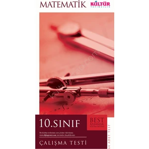 Kültür Yayıncılık Best 10. Sınıf Matematik Çalışma Testi