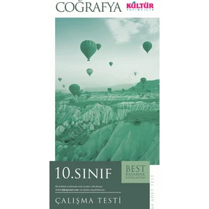 Kültür Yayıncılık Best 10. Sınıf Coğrafya Çalışma Testi