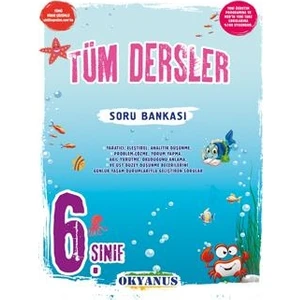 Okyanus Yayınları 6. Sınıf Tüm Dersler Soru Bankası