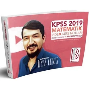 Benim Hocam Yayınları 2019 KPSS Matematik Video Ders Notları