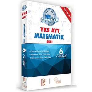 Benim Hocam Yayınları AYT Matematik Sınav Koçu Konu Anlatımlı 6 Fasikül Set