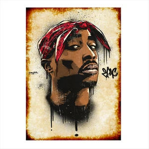 Ahşap Tablo 2pac Vector