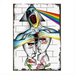 Ahşap Tablo Pink Floyd 1