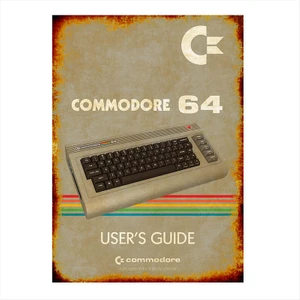 Ahşap Tablo Commodore 64 1