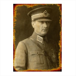 Ahşap Tablo Gazi Mustafa Kemal Atatürk