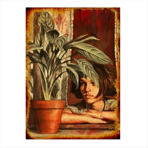 Ahşap Tablo Leon Mathilda
