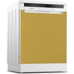 Tilki Dünyası Bulaşık Makinesi Kapak Kaplama Sticker 547 Altın