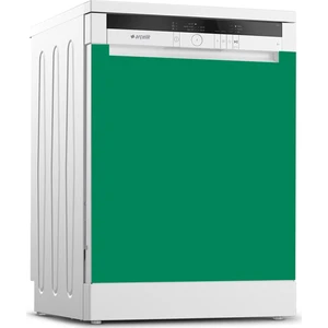 Tilki Dünyası Bulaşık Makinesi Kapak Kaplama Sticker 506 Kaktüs Yeşili