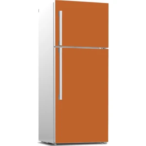 Tilki Dünyası Buzdolabı Ön Yüz Kapak Kaplama Sticker 548 Fındık Kabuğu