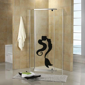 Tilki Dünyası Deniz Kızı Duşakabin ve Banyo Sticker