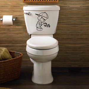 Tilki Dünyası Yaramaz Çocuk Klozet Kapağı Sticker