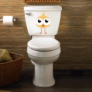 Tilki Dünyası Minnik Kuş Klozet Kapağı ve Banyo Sticker