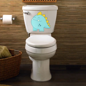Tilki Dünyası Dinazor Steve Klozet Kapağı Sticker