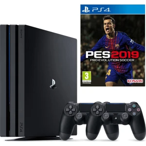 Ps4 Pro 1Tb Oyun Konsolu + 2. Ps4 Kol + Ps4 Pes 19 Oyun