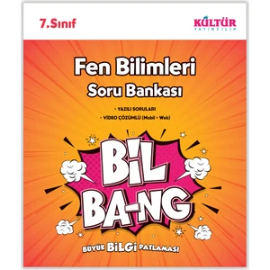 Kültür Yayıncılık Bil-Bang 6.Sınıf Fen Bilgisi Soru Bankası