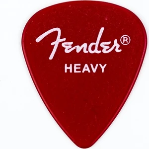 California Clear Picks Candy Apple Red - Heavy - 1 Adet Gitar Penası