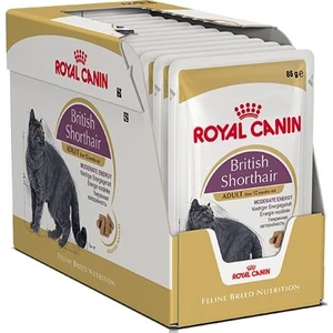 Royal Canin British Shorthair Yetişkin Pouch Kedi Konservesi 12x85 Gr