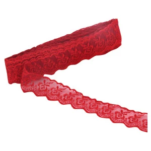Miray Süs Kurdela Danteli 4Cm Kırmızı 10 Metre