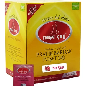 Neşe Çay Pratik Bardak Poşet Nar Çayı 500'lü