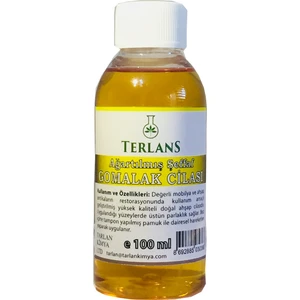 Terlans Ağartılmış Şeffaf Gomalak Cilası 100 ml