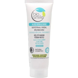 Organik Sertifikalı Anti-Plak Diş Macunu Hindistancevizi-Nane-Aloe Vera 75 ml