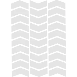 Çınar Extreme Ok Şeklinde Reflektif Beyaz Sticker