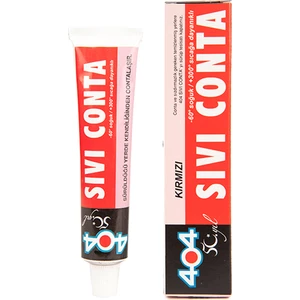 5 Adet 404 Sivi Conta Kirmizi 80 Gr