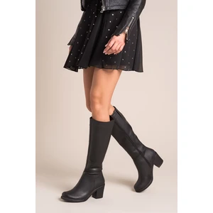 Fox Shoes Siyah Kadın Çizme C674250309