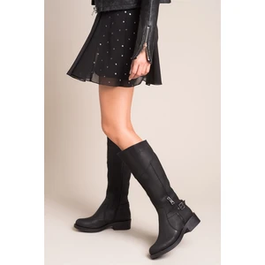 Fox Shoes Siyah Kadın Çizme C674270109