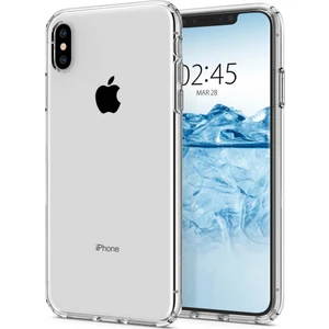 iPhone XS Max Kılıf Liquid Crystal 4 Tarafı Koruma Crystal Clear