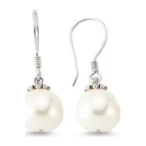 925 Ayar Gümüşlü İnci Küpe