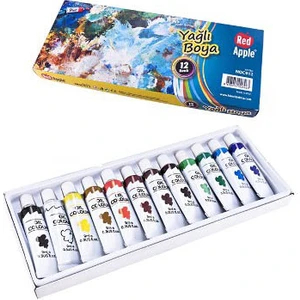 hobi24 Red Apple Yağlı Boya Seti 12x9ml