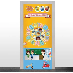 İngilizce Sınıfı Kapı Giydirme-1