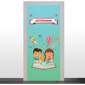 Kütüphane Kapı Giydirme- 6