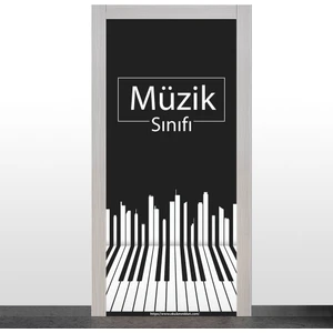 Müzik Sınıfı Kapı Giydirme- 2