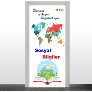 Sosyal Bilgiler Sınıfı Kapı Giydirme- 3