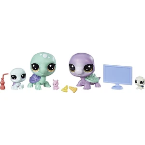 Littlest Pet Shop Minişler Movie Night Turtle Crew Miniş Ailesi