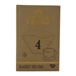 Coffee Time 1X4 Kahve Filtre Kağıdı 100'Lü Paket