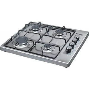 KO-420/430 F Inox 4 Gözü Gazlı Setüstü Ocak Doğalgaz