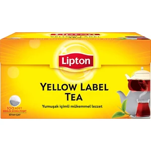 Demlik Poşet Çay Yellow Label 100 Lü