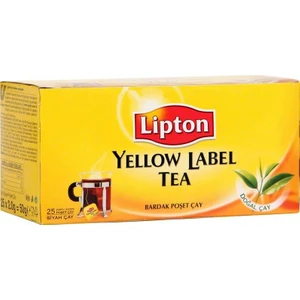 Yellow Label Tea Bardak Poşet Çay 25 Li